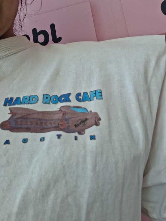 Hard Rock Cafe Other - Vintage Hard Rock Cafe White Tee with Multicolor Austin Scenic Back Print